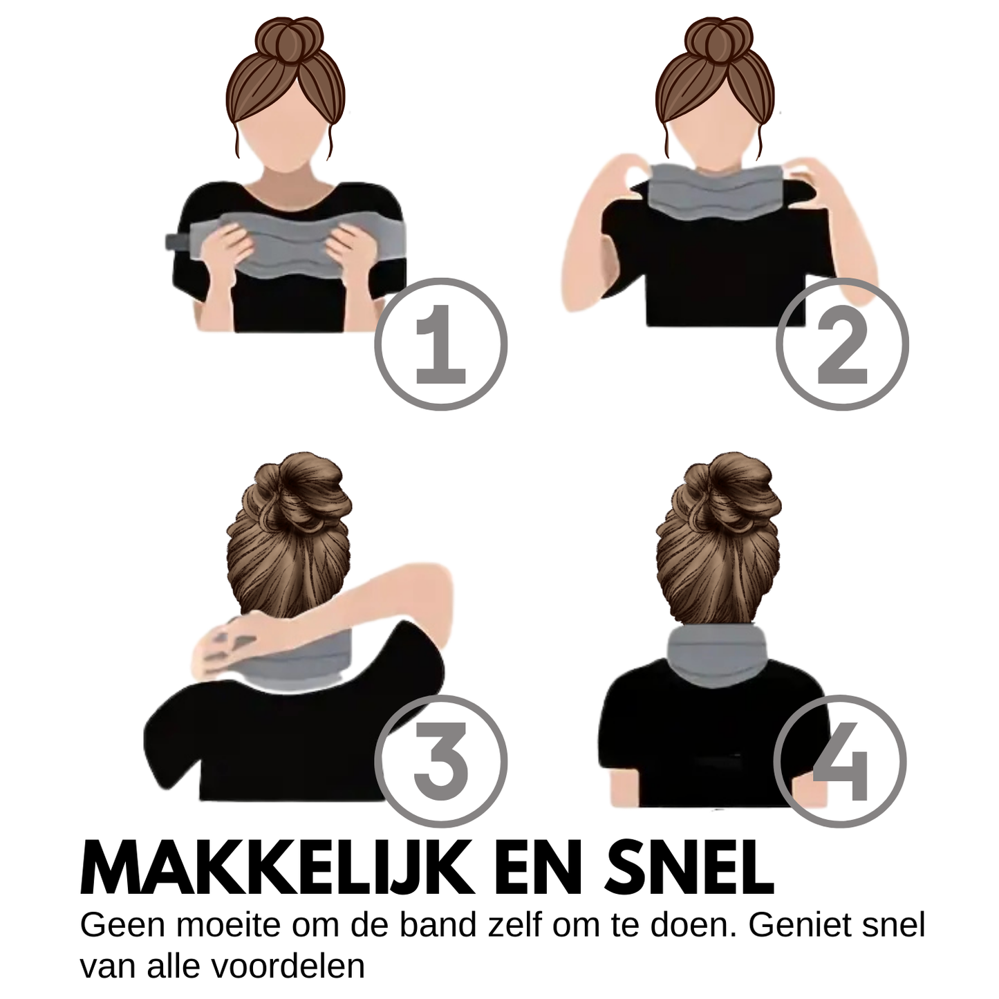 Anti Snurk Nekbrace Premium - Anti Snurk Kussen